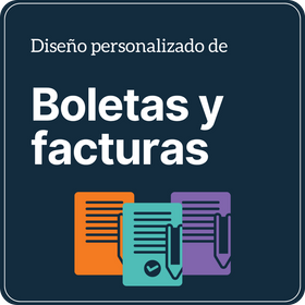 Diseño Personalizado de Boletas y Facturas
